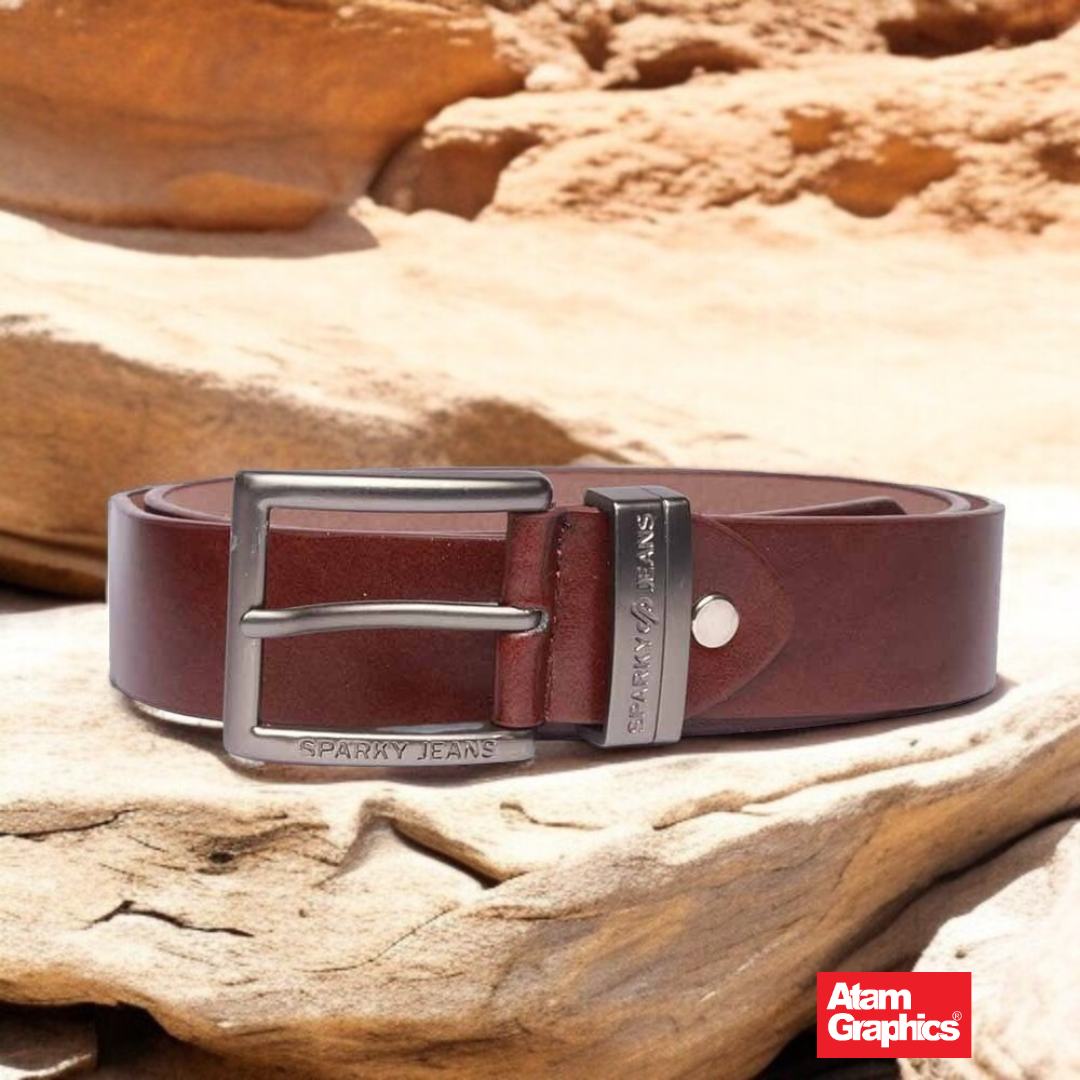 Premium Leather Belts by Atam Graphics: Elevate Your Fashion Brand with Durable Garment Accessories